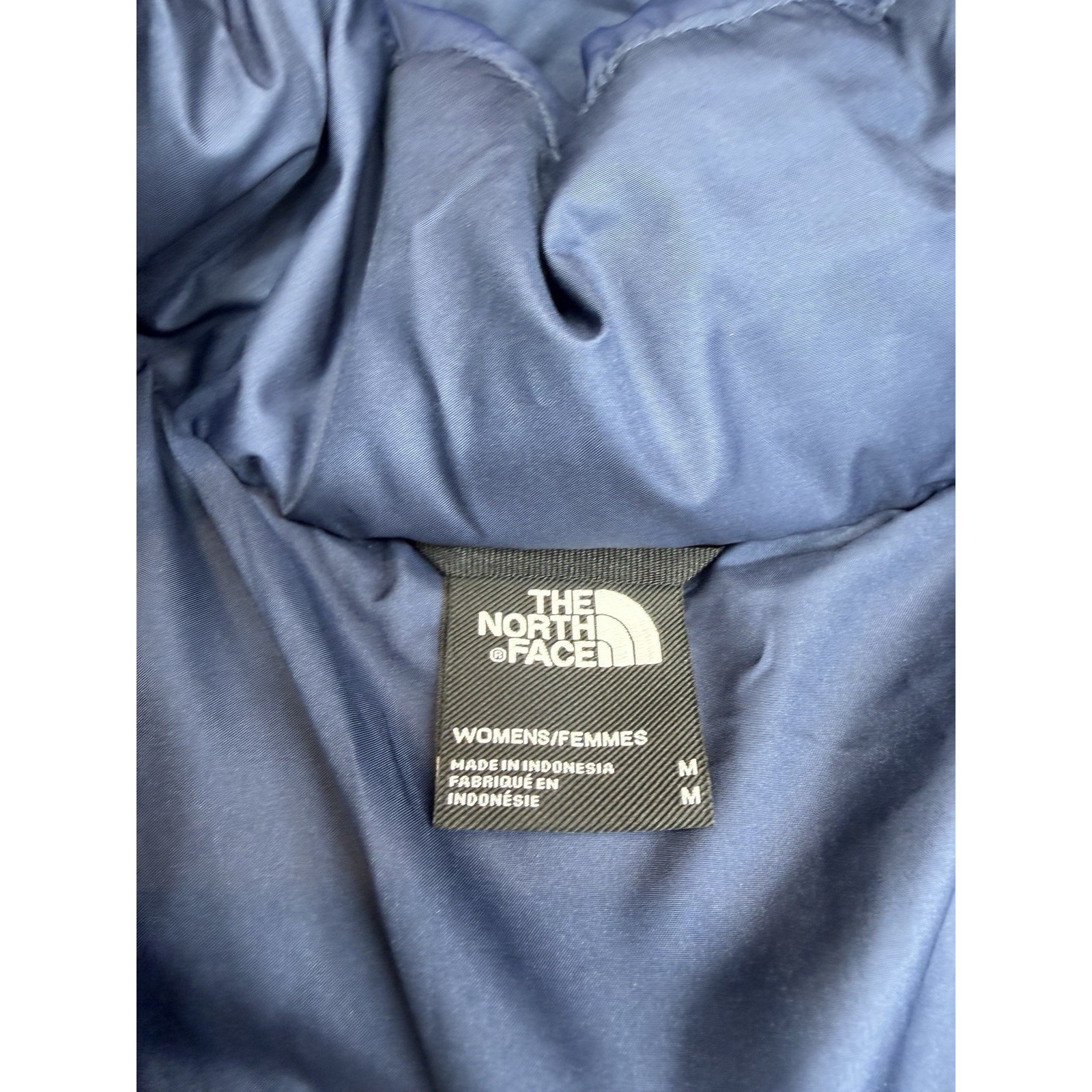 The North Face Womens Sequoia Triclimate Down Parka Jacket Navy Medium Nwt $350 — image 7 of 8